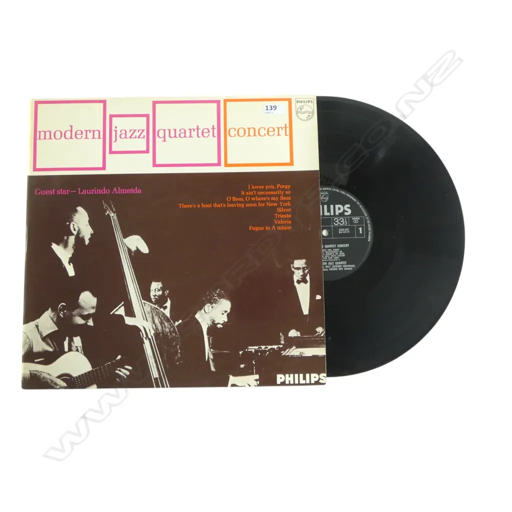 THE MODERN JAZZ QUARTET 'CONCERT' 6850 007 Image 1++